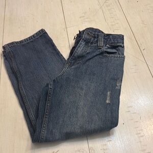 Massimo Blue Straight Jeans